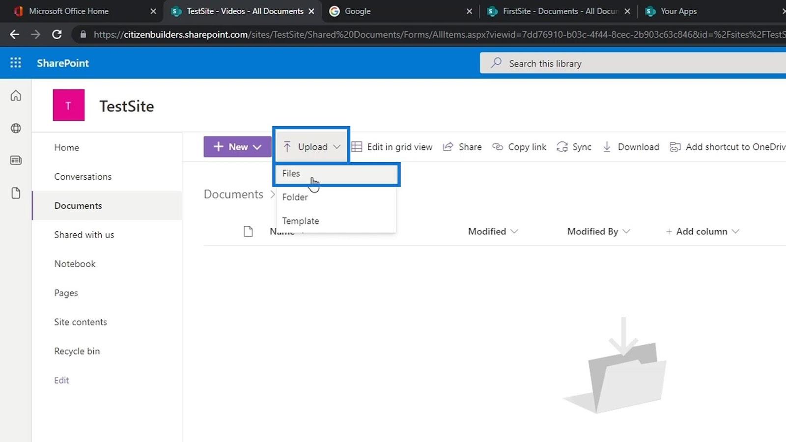 SharePoint verziókezelés nem irodai fájlokhoz