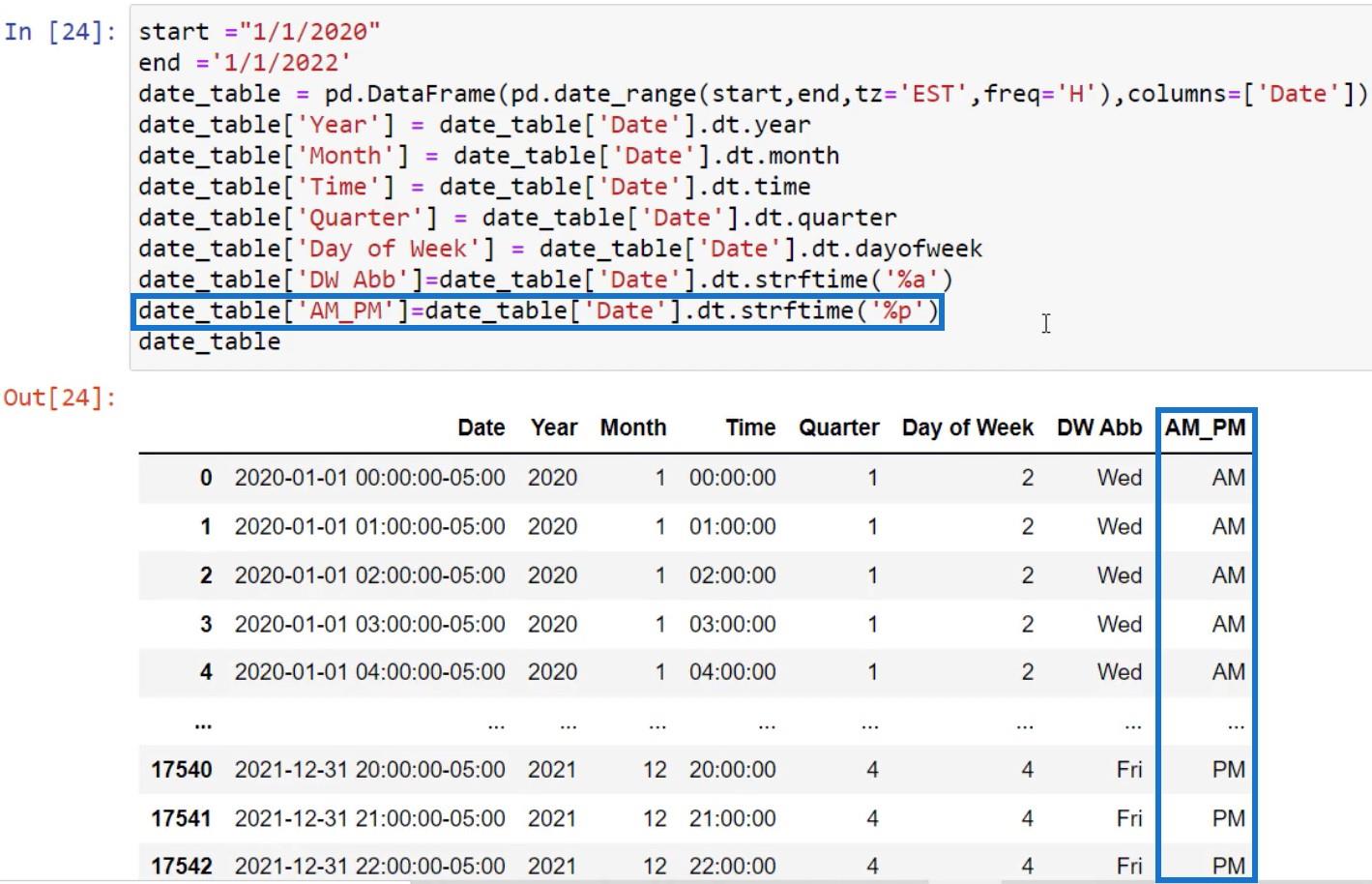 LuckyTemplates med Python-skript för att skapa datumtabeller