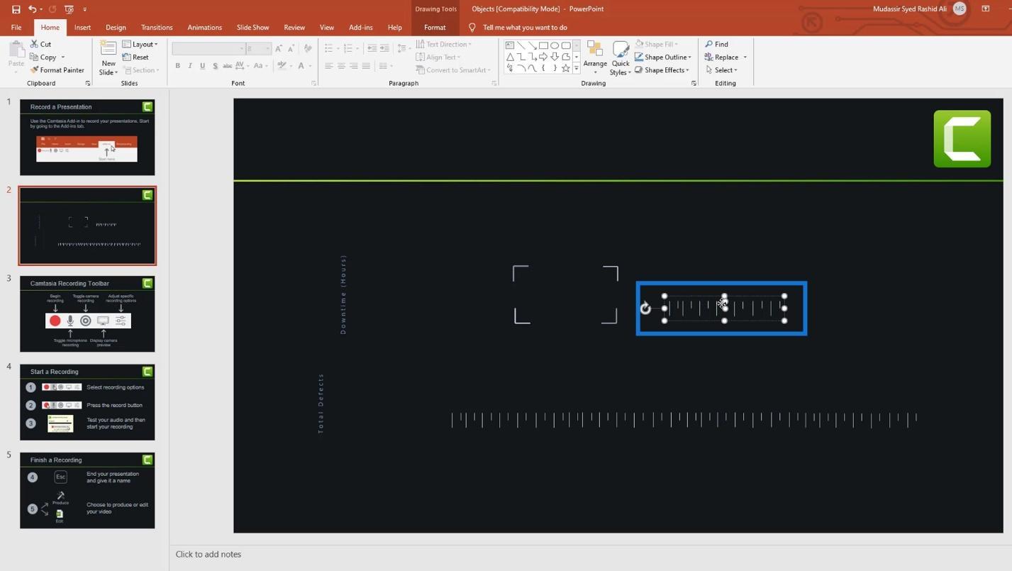 Rapportlayouts: Design med indbyggede visuals