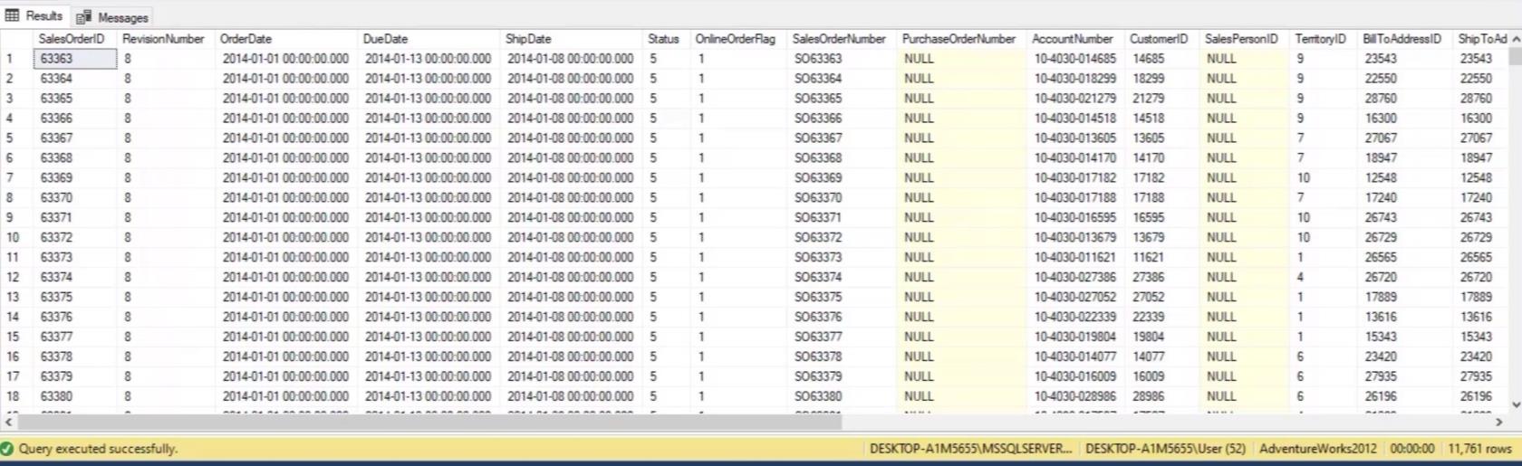 SQL WHERE-klausul til filtrering af data