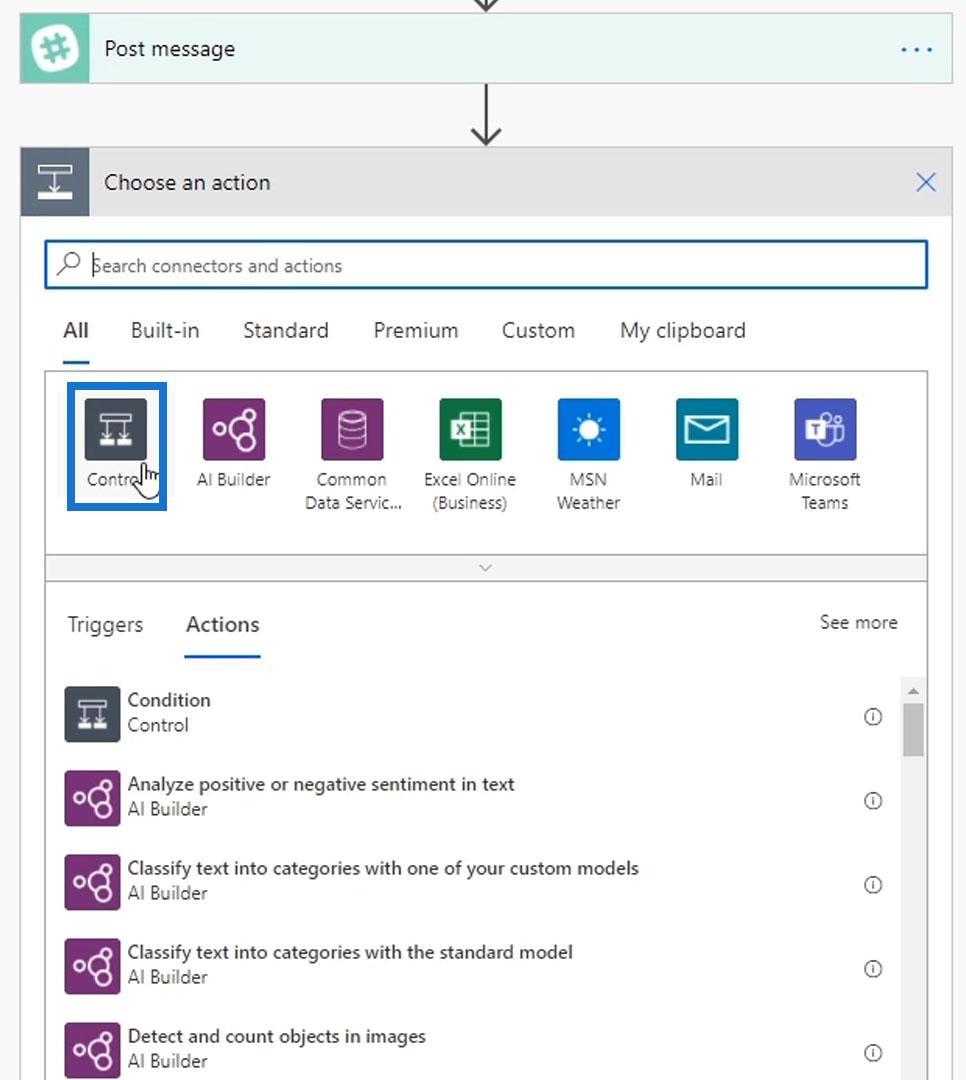 Power Automate Split-funktion och matriser