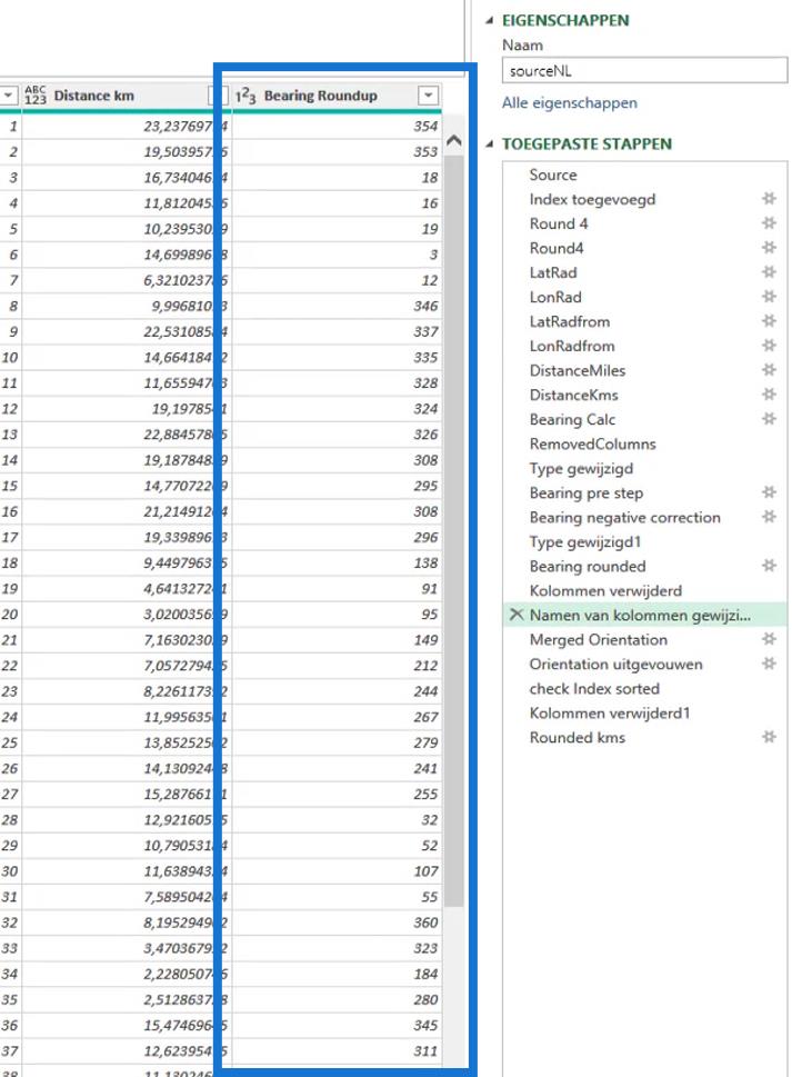 Etäisyyden ja suuntiman laskenta: LuckyTemplates Geospatial Analysis