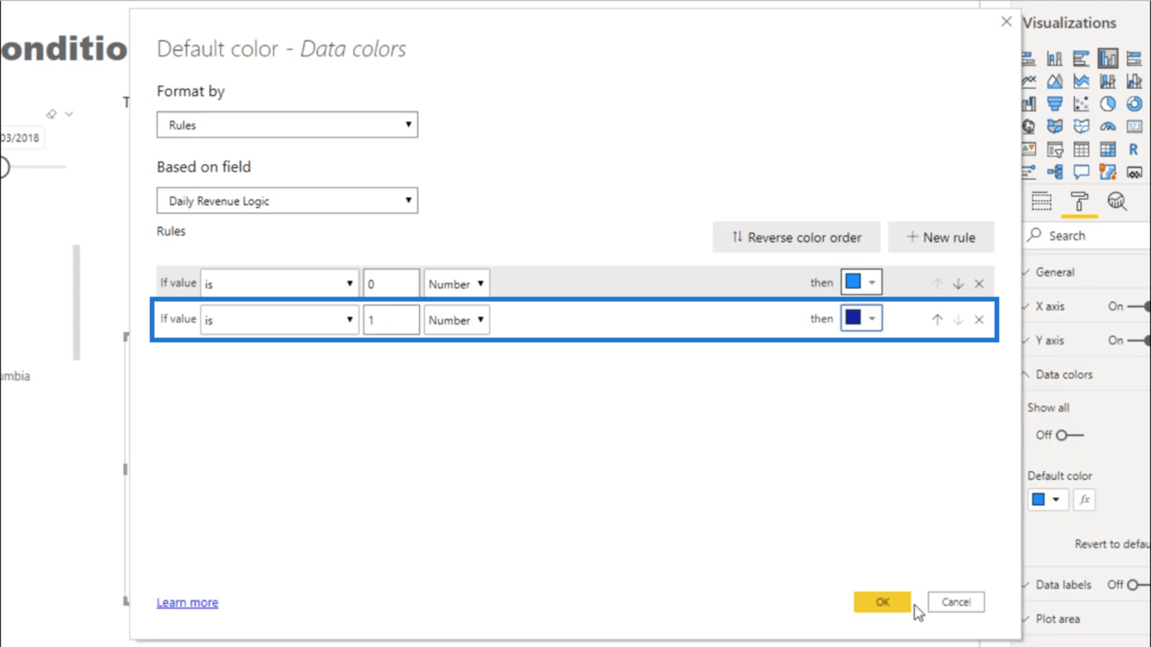 Visa upp unika insikter med villkorlig formatering i LuckyTemplates