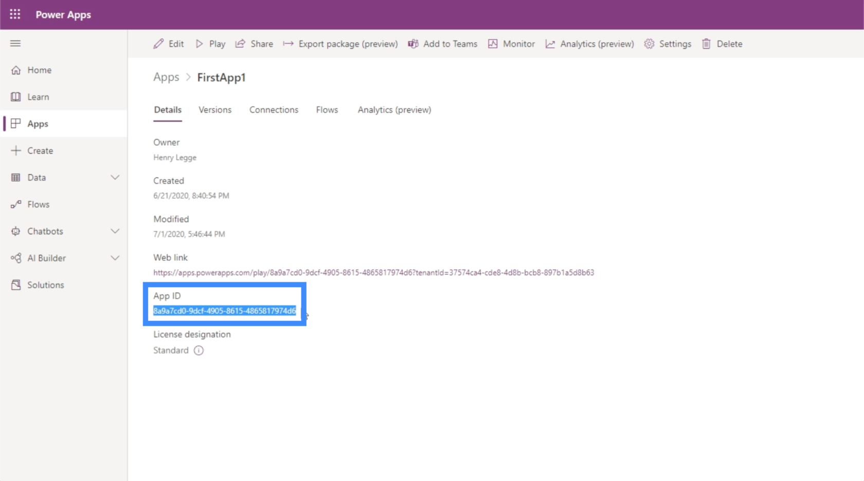 PowerApps-startfunksjon: Slik starter du andre tjenester fra appen din