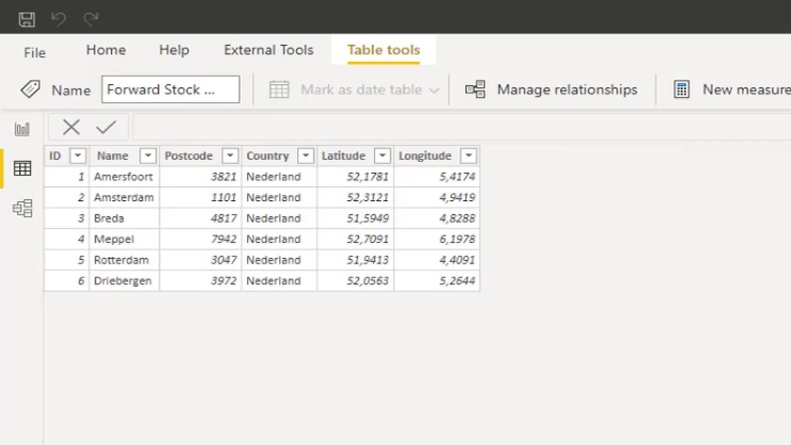 Avstandsberegning på kart |  LuckyTemplates geospatial analyse