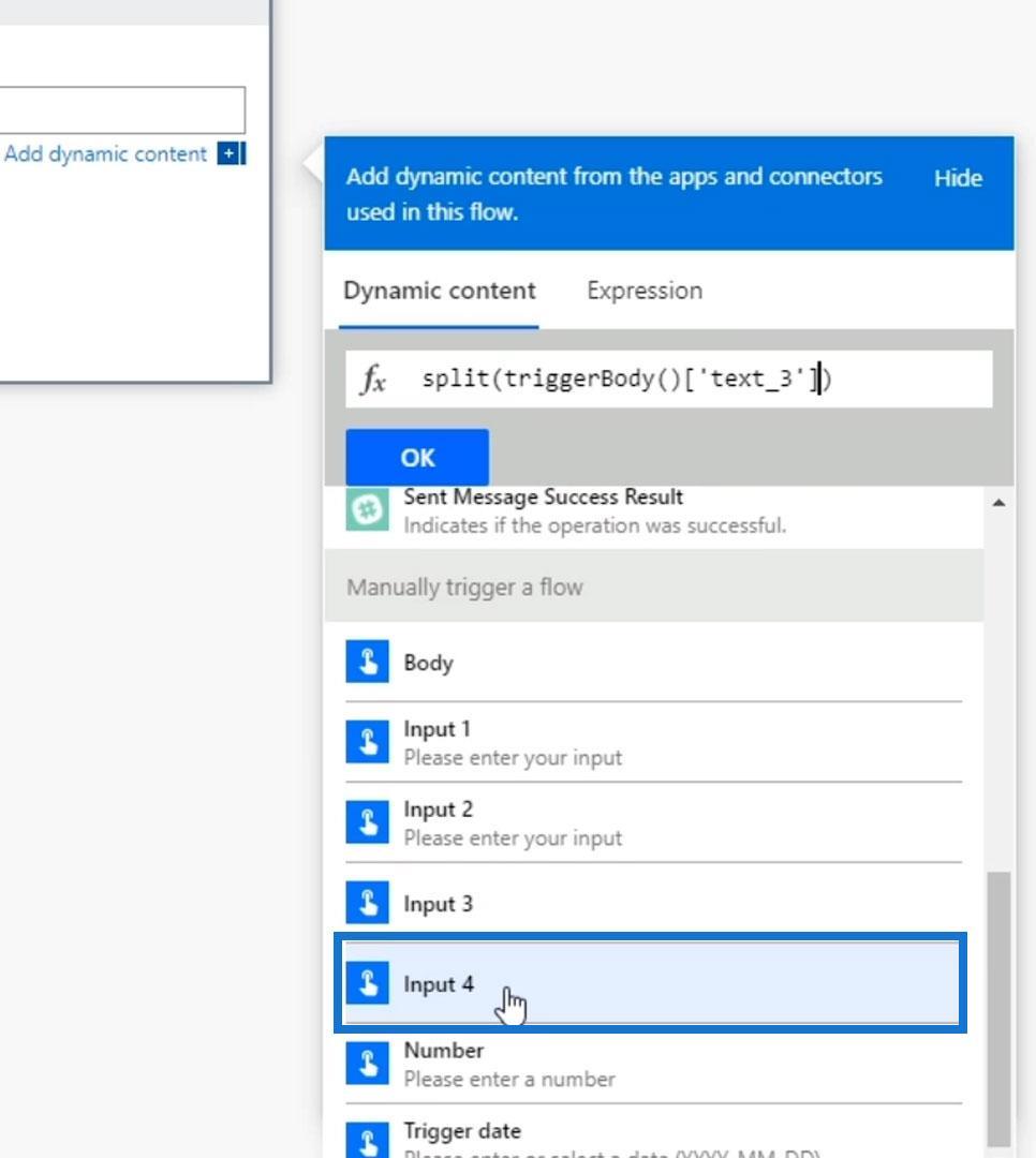 Power Automate Split Function and Arrays