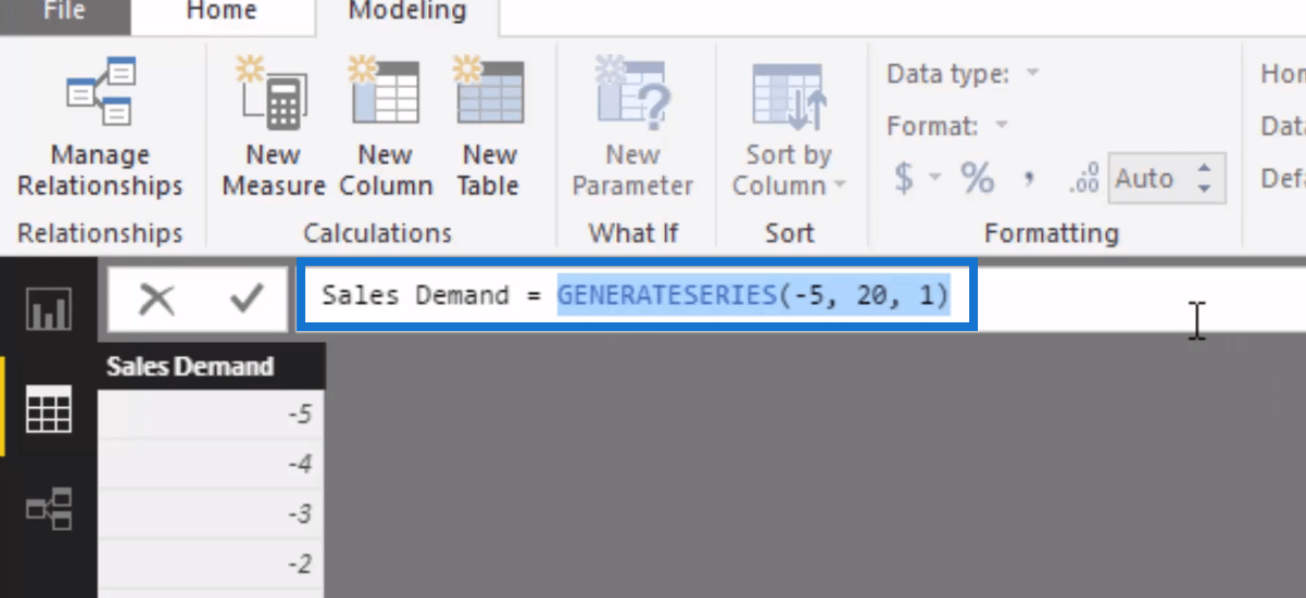 LuckyTemplates 'What-If'-parameterfunktion