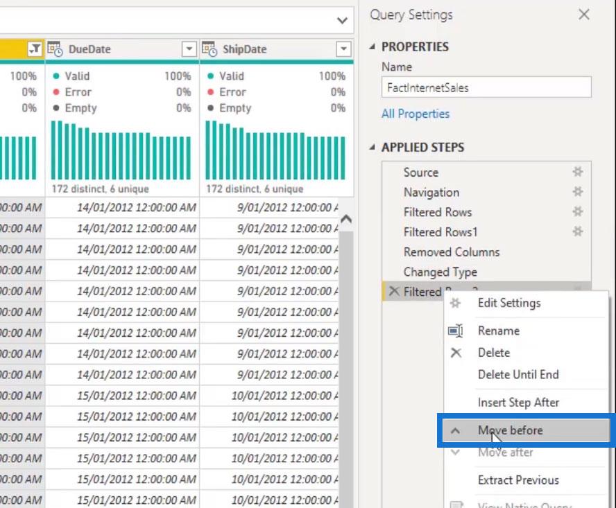 Spørrfolding og tilkobling til SQL Server