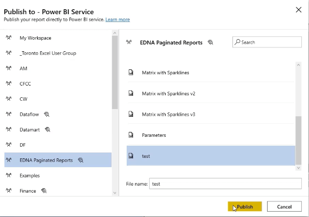 Luo matriisi LuckyTemplates Report Builderissa