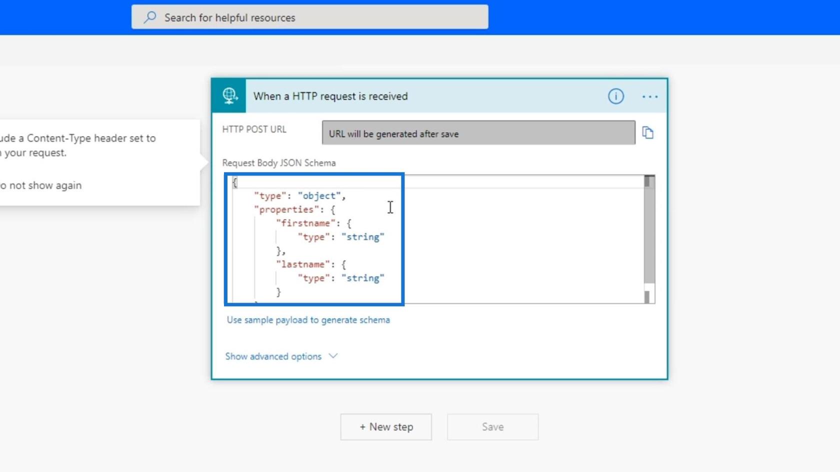 Microsoft Flow HTTP Trigger |  En Power Automate-vejledning