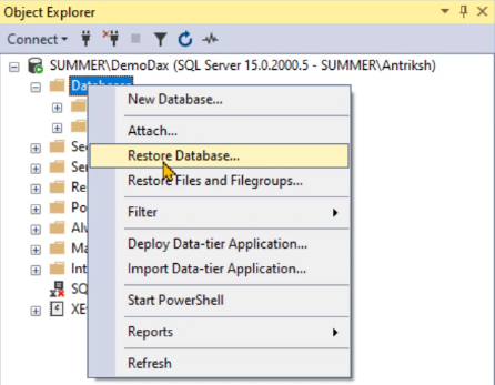 Slik installerer du SQL Server for LuckyTemplates