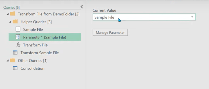 Power Query: Kombiner filer fra flere mapper