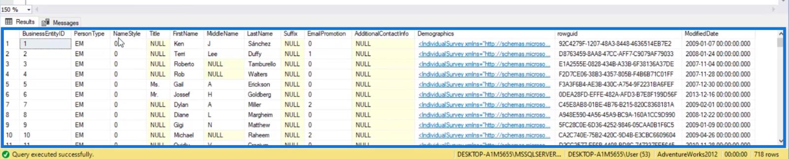 Filtrer i SQL ved å bruke IN, NOT IN, LIKE og NOT LIKE