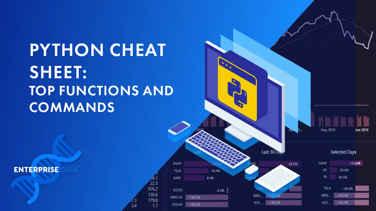 Python Cheat Sheet: Essential snabb och enkel guide