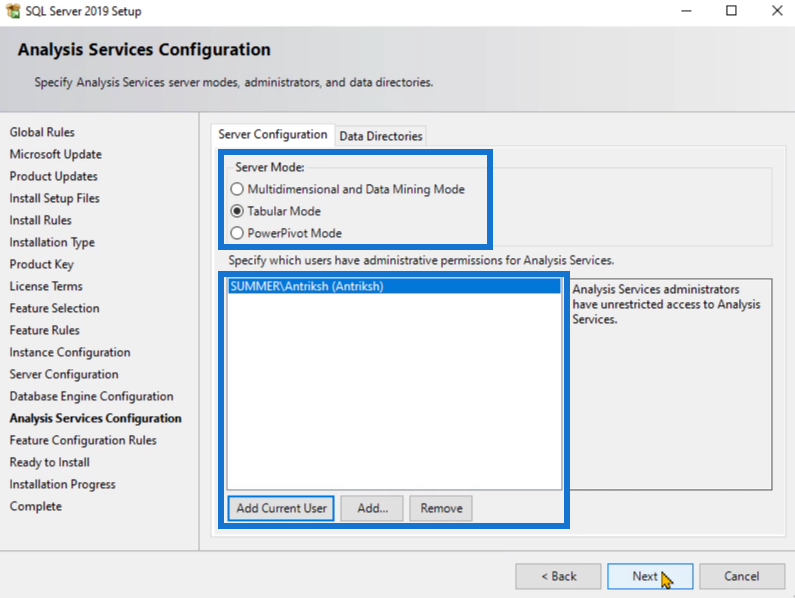 Sådan installeres SQL Server til LuckyTemplates