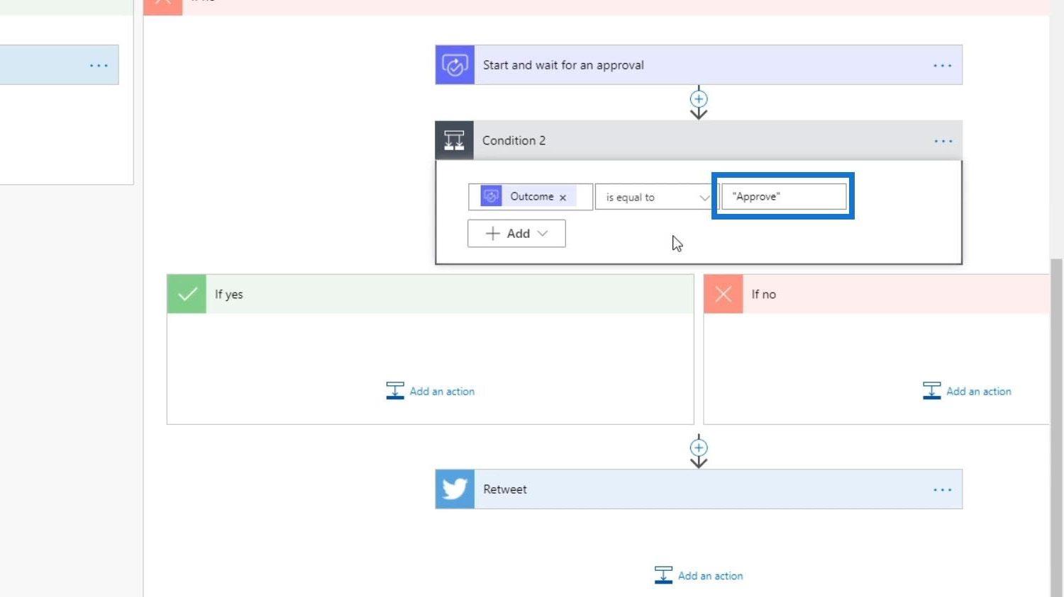 Opsætning og test af godkendelsesworkflow i Power Automate