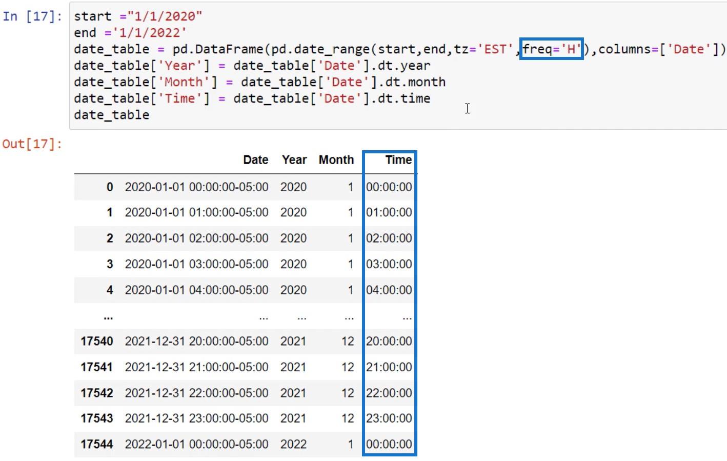 LuckyTemplates med Python-skript för att skapa datumtabeller