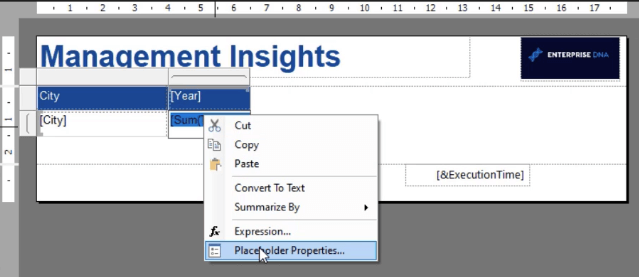 Rapportbygger i LuckyTemplates: Formatering af objekter og visualiseringer