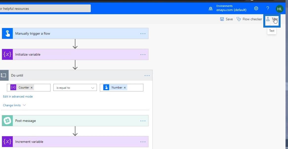 Do Until Loop Control у Power Automate