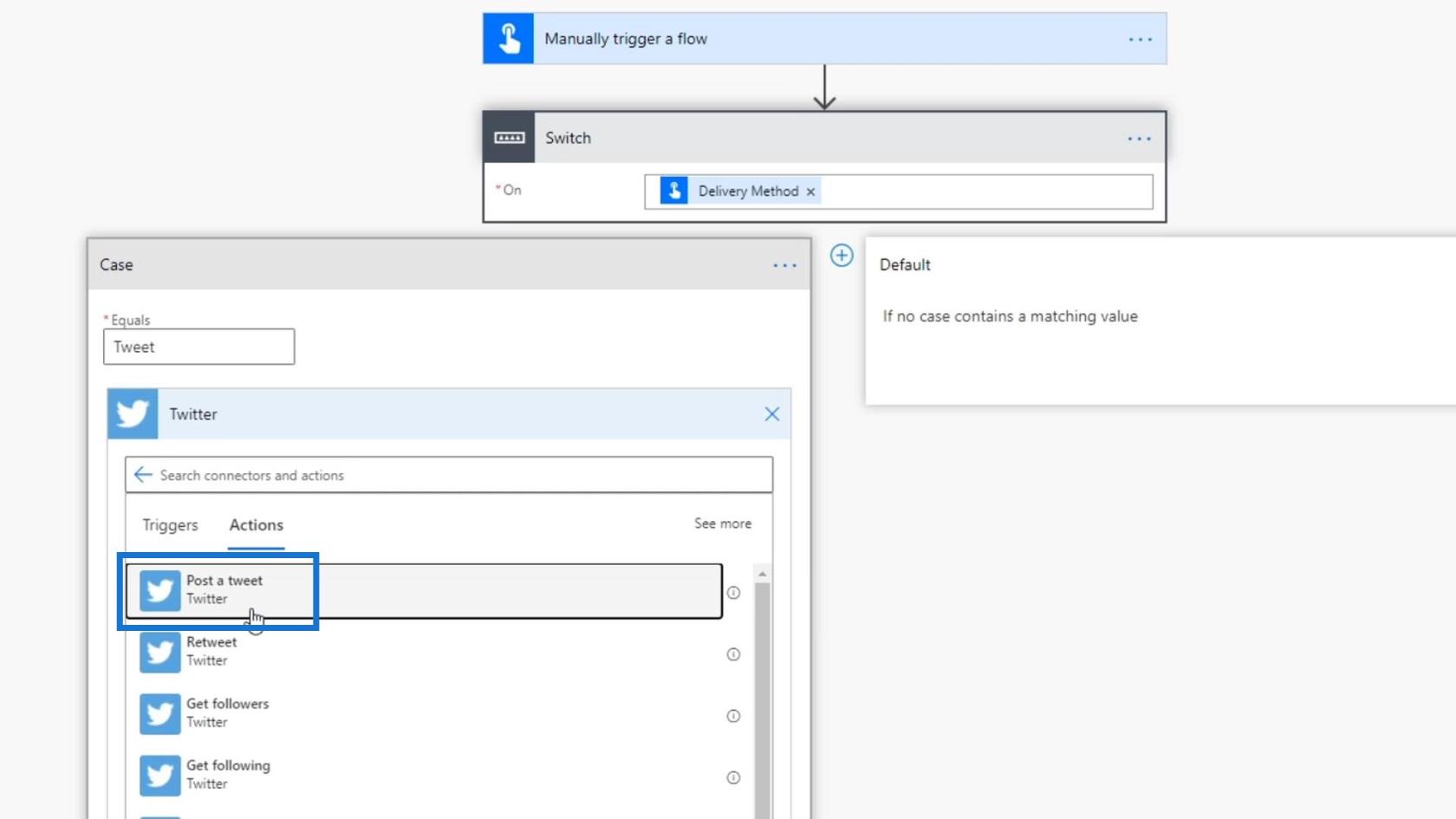 Power Automate Switch Control Action I Workflows