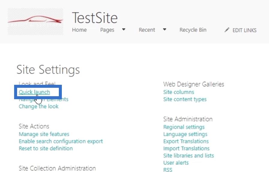 SharePoint Classic Design View Experience