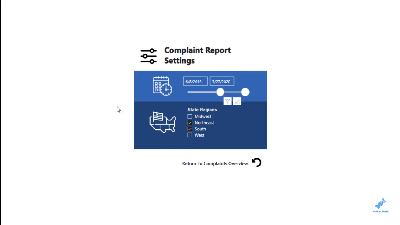 Högkvalitativ LuckyTemplates rapportnavigeringsupplevelse