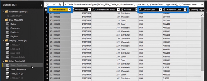 Referera till och duplicera frågor i LuckyTemplates