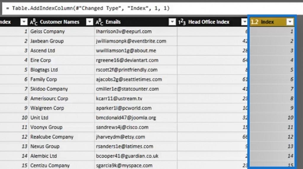 LuckyTemplates Query Editor: Rad- og kolonnetransformasjoner