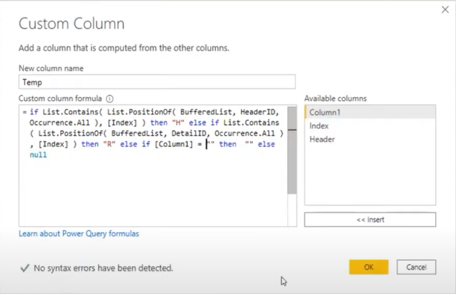 Handledning för Microsoft Power Query om hur man åtgärdar blandade problem med fast kolumnbredd