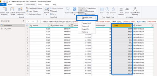 LuckyTemplates Power Query: Ismétlődő sorok eltávolítása