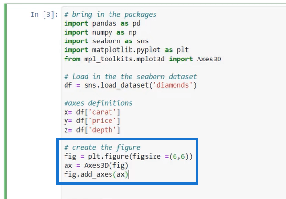 Lag 3D-spredningsplott ved å bruke Python i LuckyTemplates