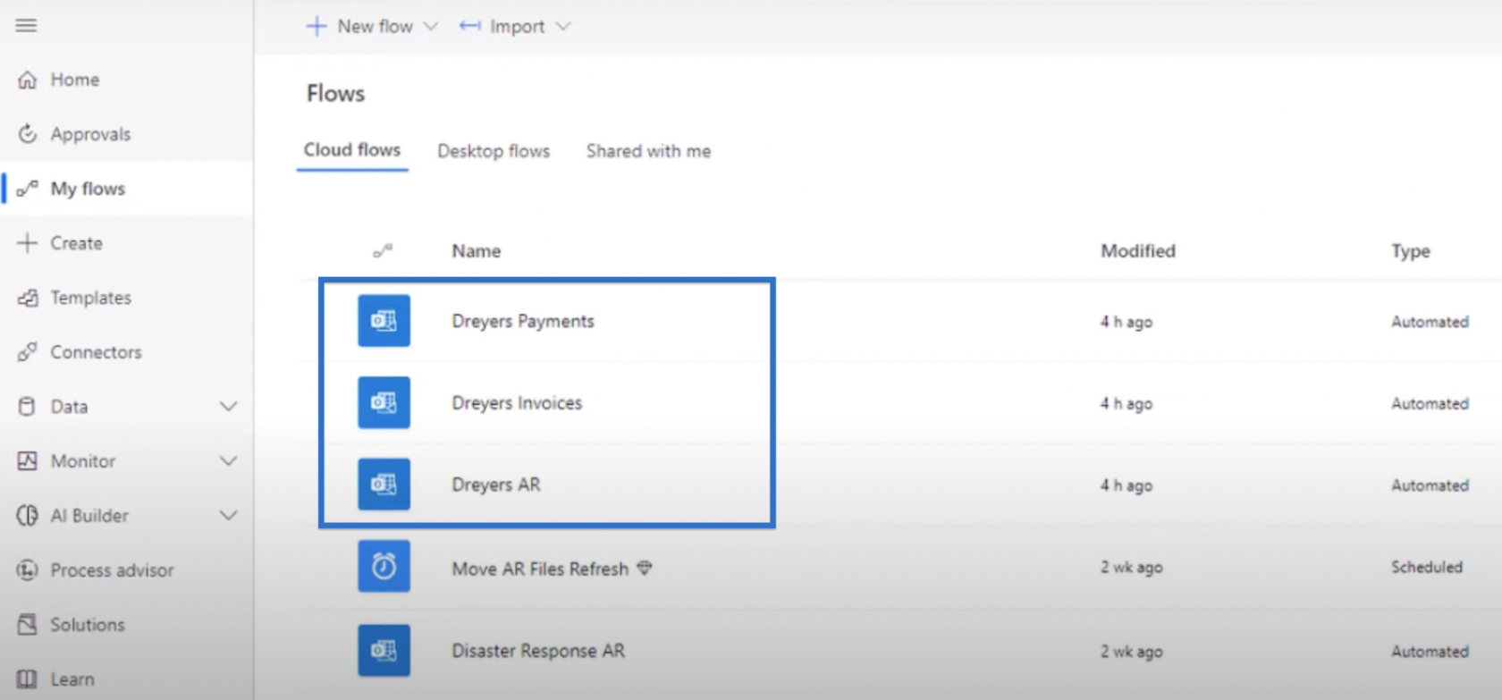 Spara e-postbilaga till SharePoint med Power Automate