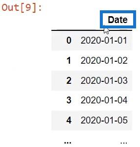 LuckyTemplates Python-komentosarjalla päivämäärätaulukoiden luomiseksi