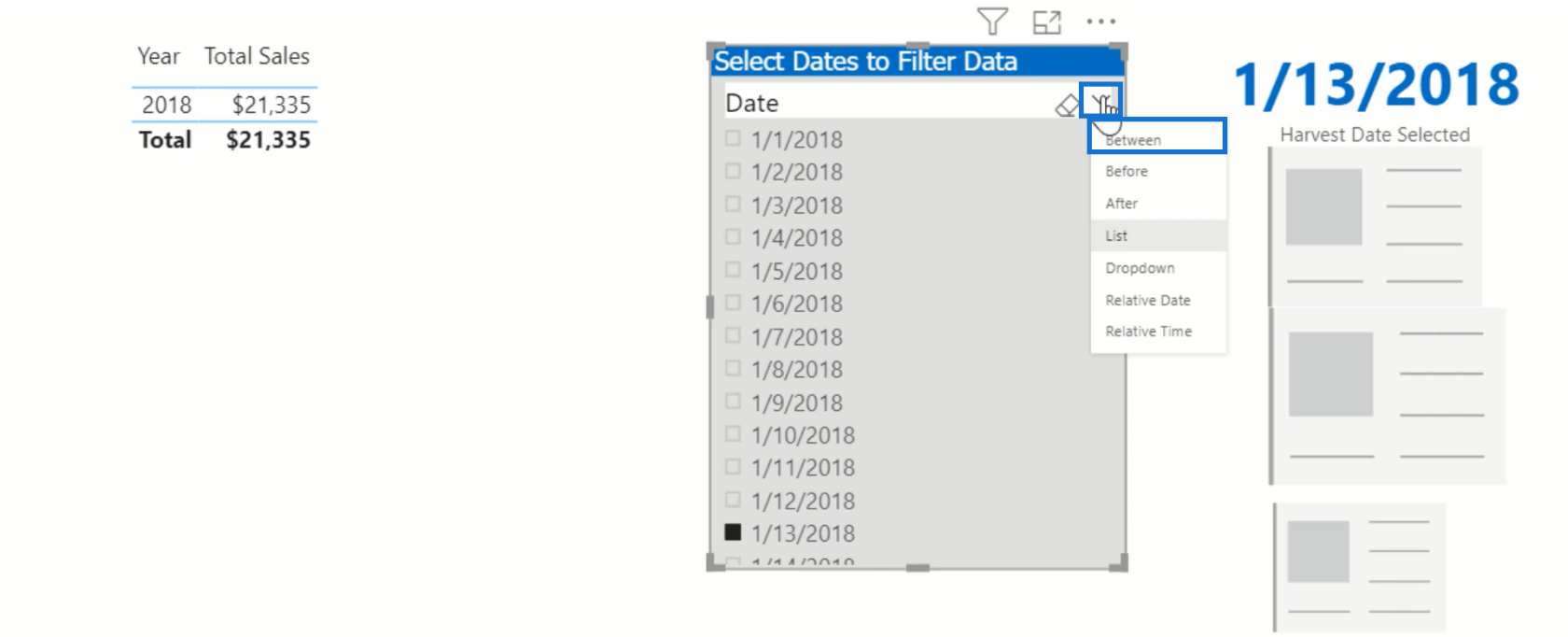 Sådan dateres høst i Lucky Templates ved hjælp af DAX