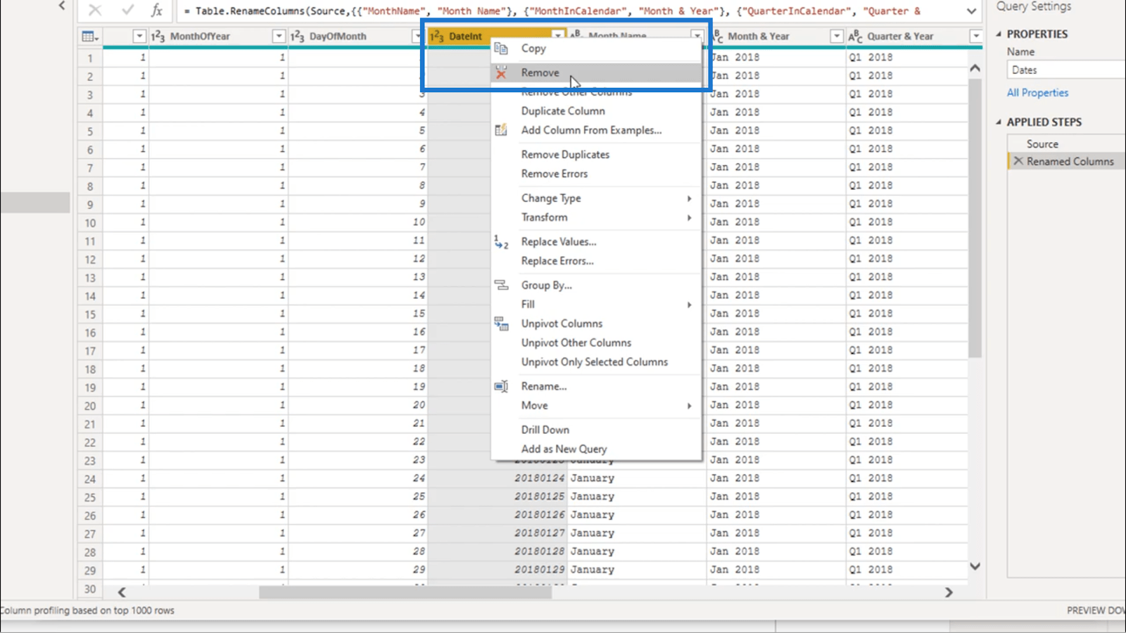 Oprettelse af en datotabel i LuckyTemplates