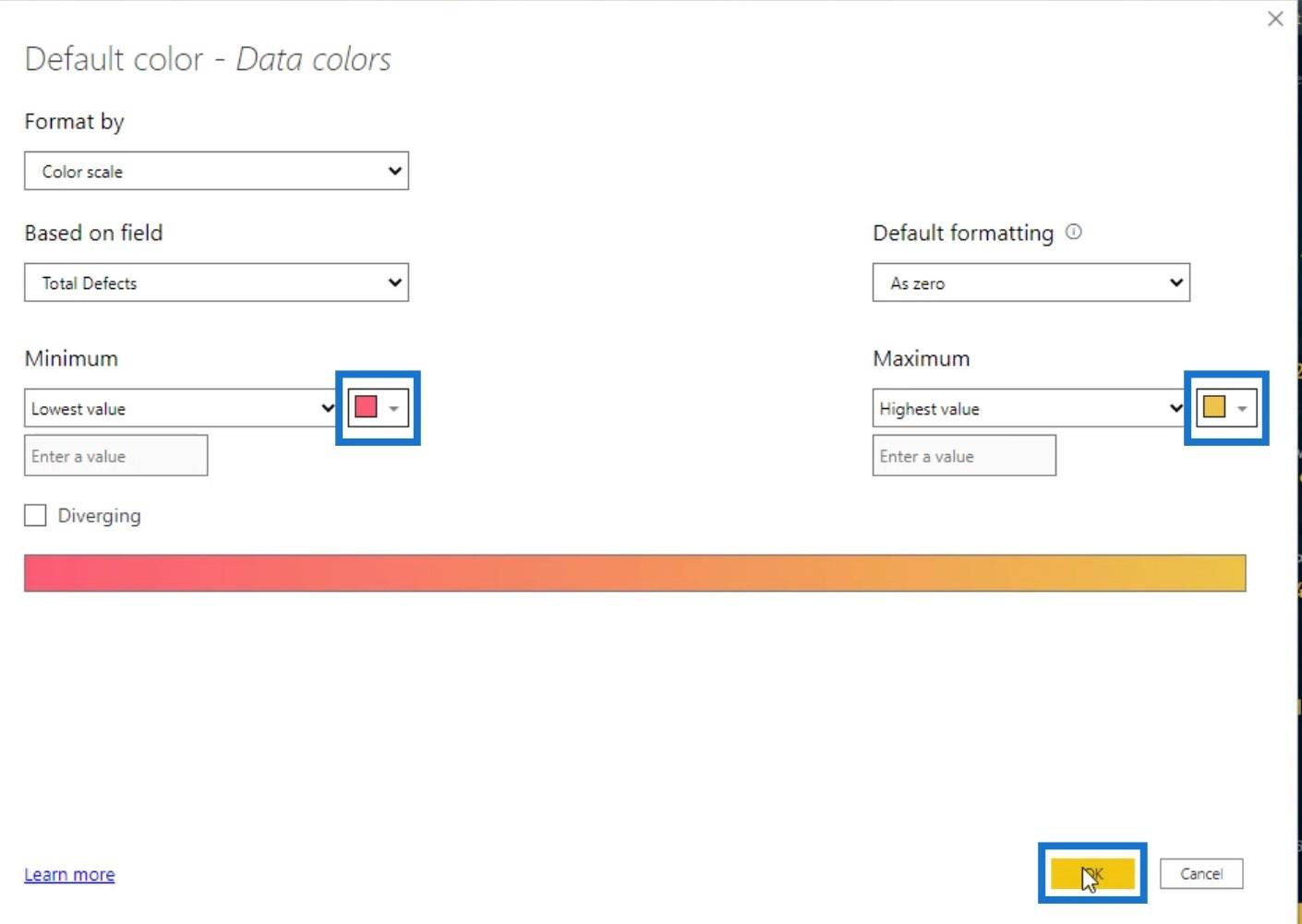 Native Visuals i LuckyTemplates: Grundlæggende diagrammer