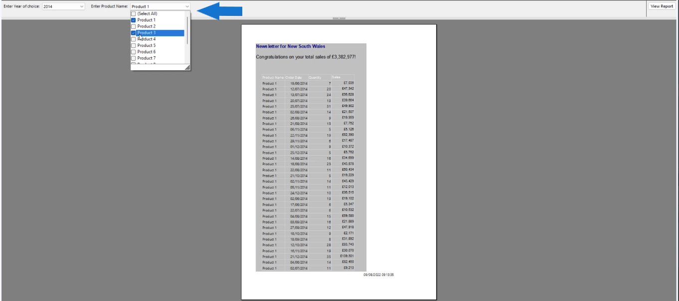 Sådan opretter du parametre i LuckyTemplates's Report Builder