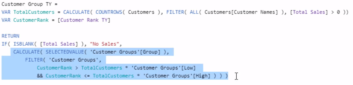 LuckyTemplates kundesegmentering: Viser gruppebevegelse gjennom tid