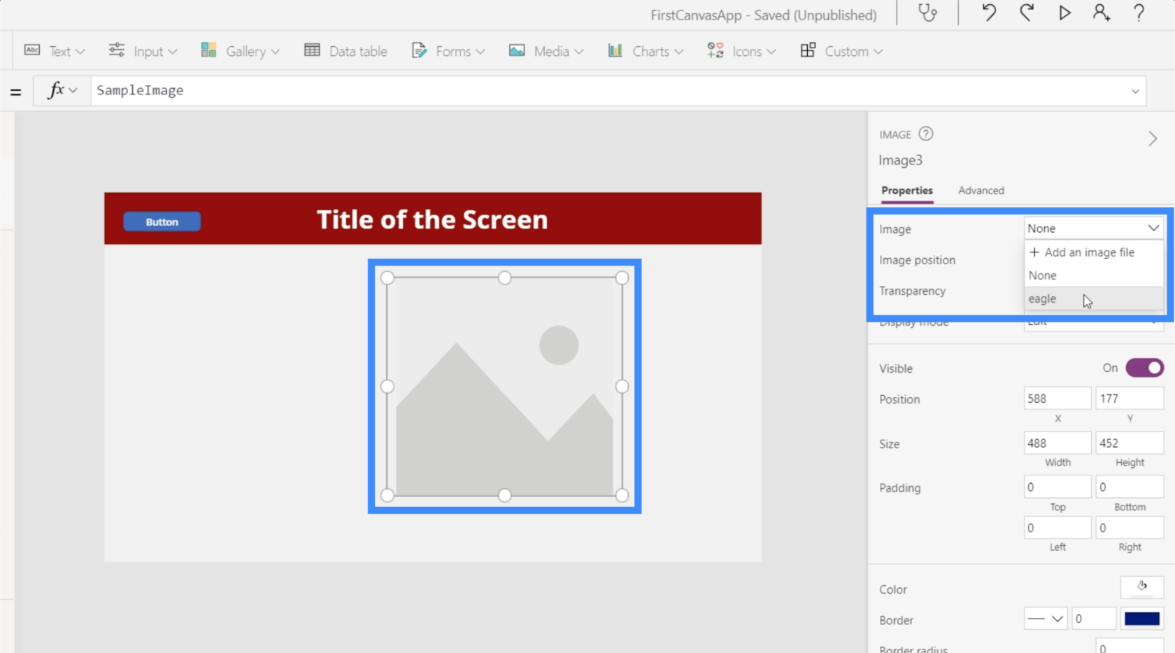 Obrázky PowerApps v kombinaci s perem, fotoaparátem a nahráváním fotografií