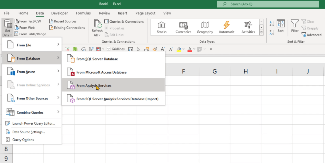 LuckyTemplates-portnummer: Koble LuckyTemplates til SSAS, Excel og C#