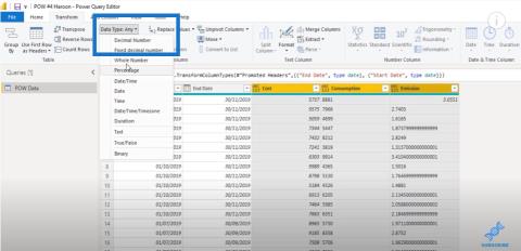 Problemer med datagranularitet i LuckyTemplates