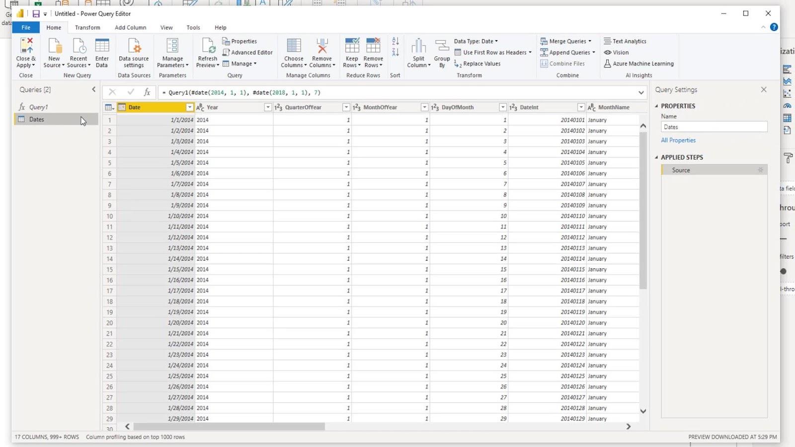 Tilføjelse af data i LuckyTemplates |  En selvstudie for Power Query