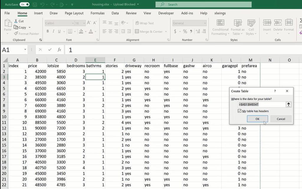 Таблиці пропорцій і частот в Excel