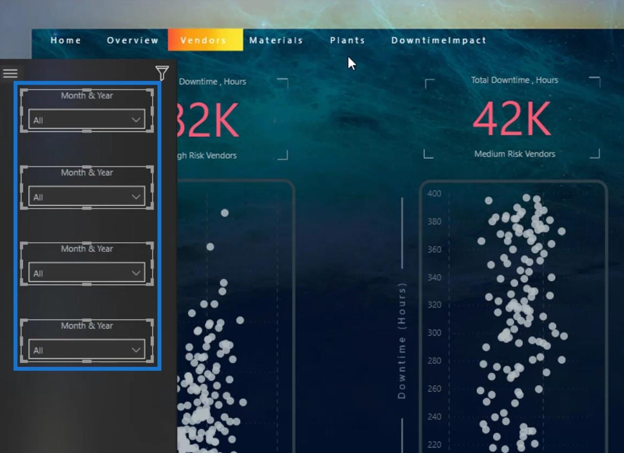 Інтерактивні звіти LuckyTemplates: навігація та закладки