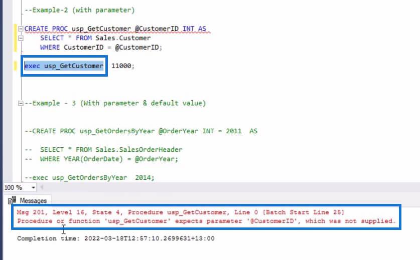 Lagrede prosedyrer i SQL |  Et overblikk