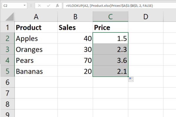 VLOOKUP Két munkafüzet között: Egyszerű, lépésről lépésre útmutató