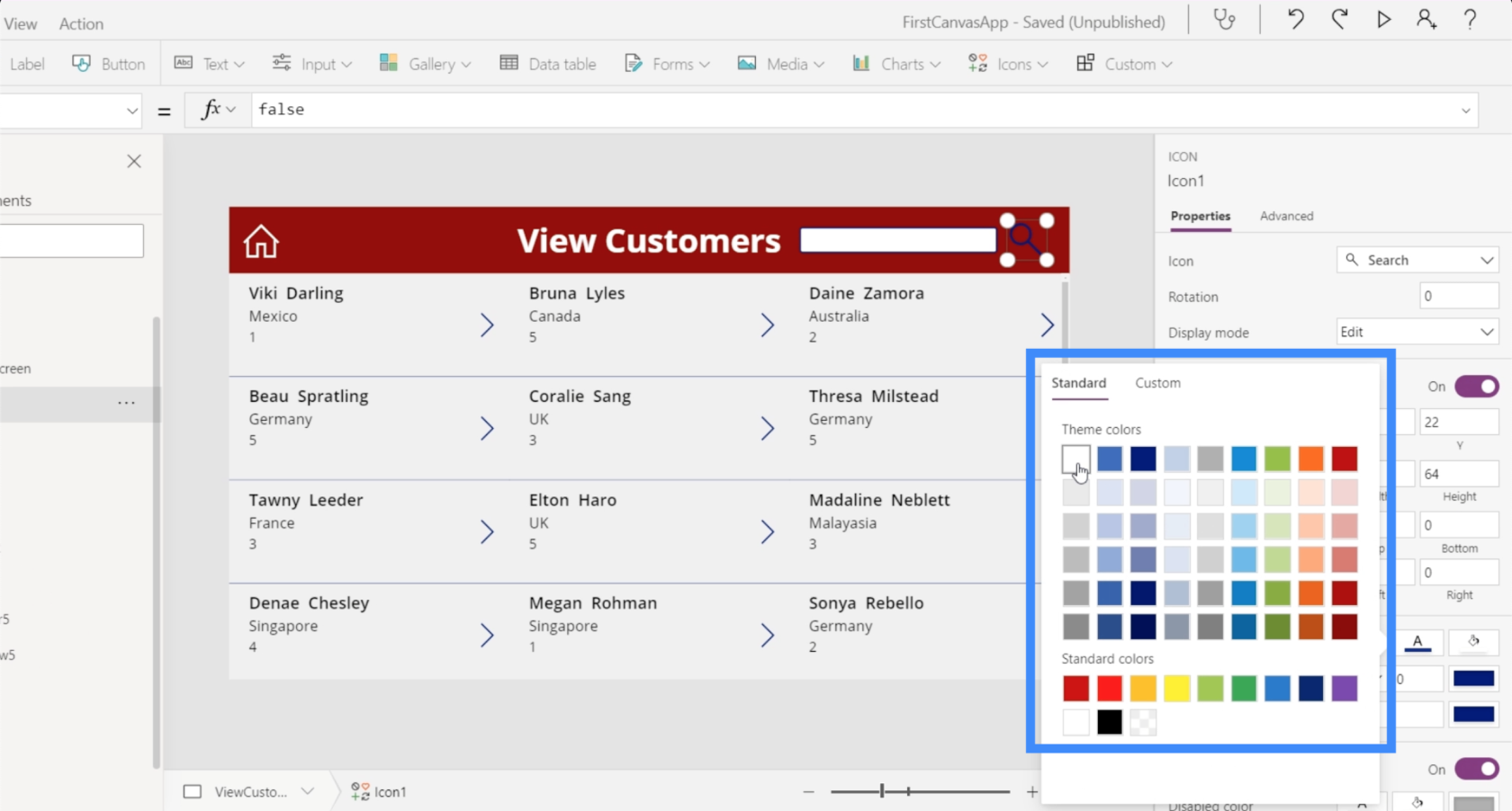 PowerApps-søkefelt: Slik legger du til og tilpasser