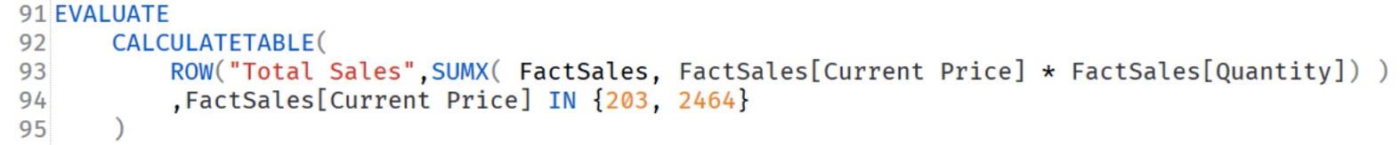 Suodata LuckyTemplatesissa: DAX Queries Context Transition