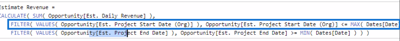 Teknikk for inntektsprognose for prosjektdata – LuckyTemplates-innsikt med DAX