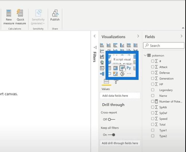 Hur kopplar du LuckyTemplates till R Script Visual?